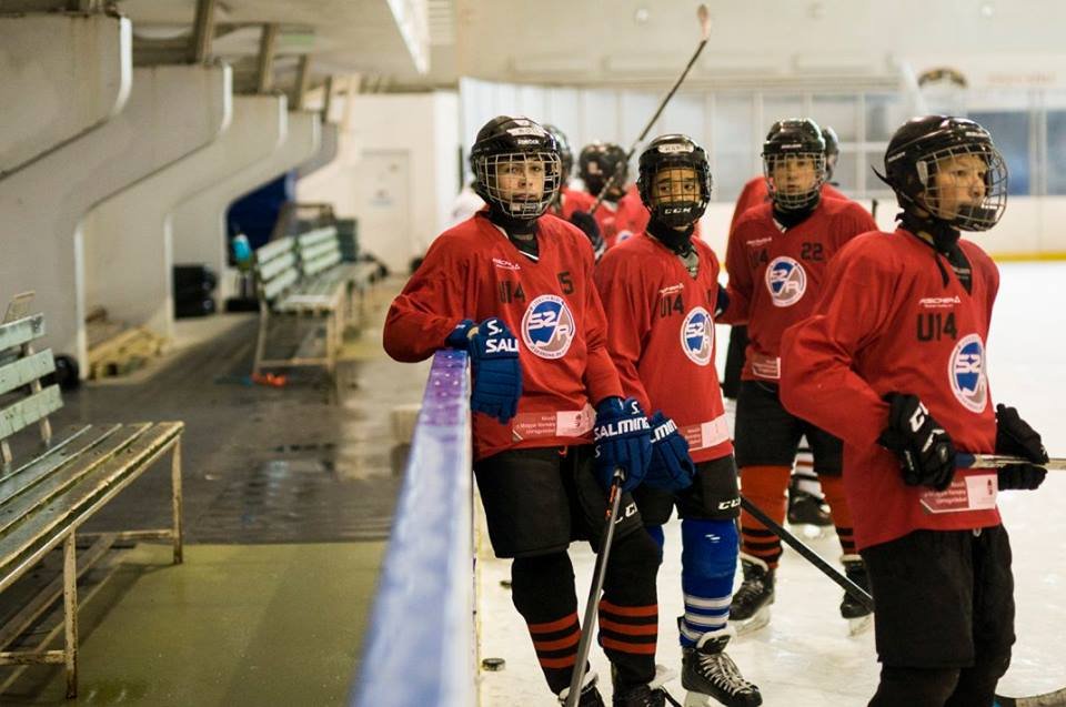 Mahijlovban léptek jégre az U14-esek •  Fotó: Szja.ro
