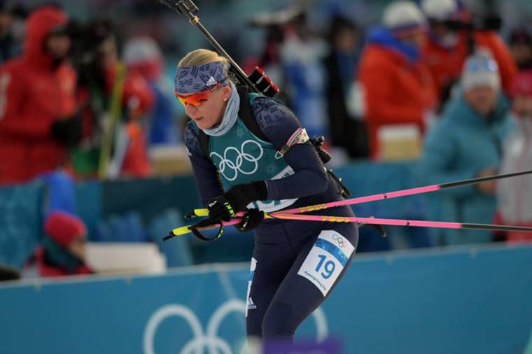 Éhesen tért haza Tófalvi Éva a téli olimpiáról