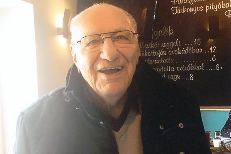 Puskás Huba. Mindig honvágya volt, rendszeresen hazajárt •  Fotó: Takács István