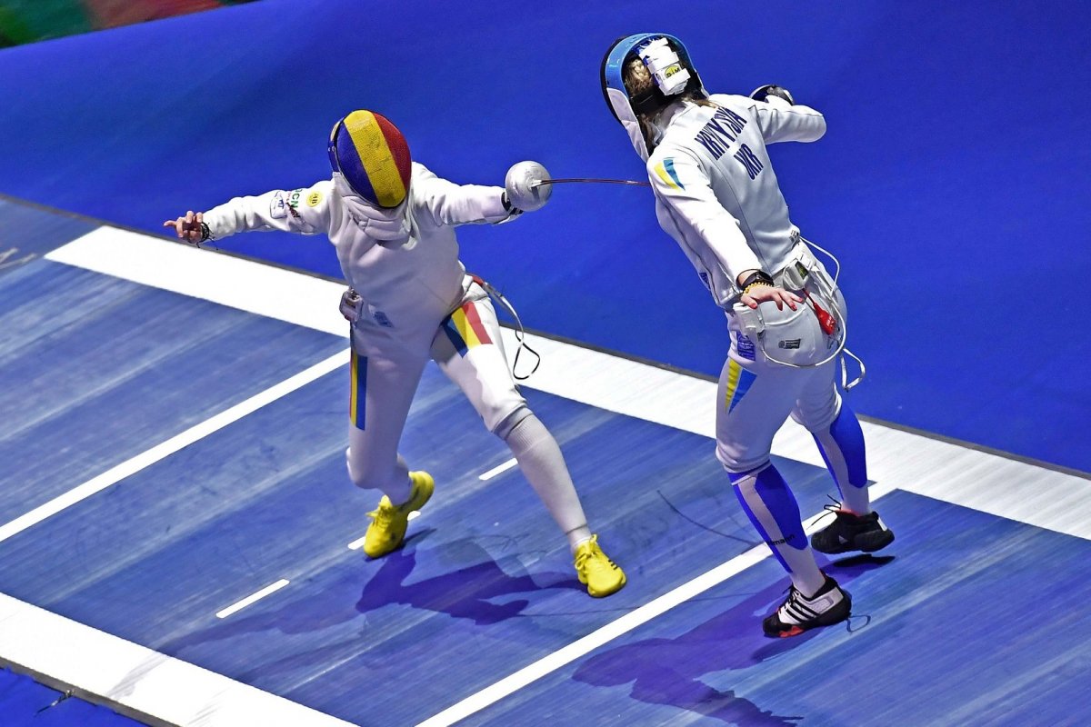 Ana Maria Popescu 9. lett párbajtőrözők viadalán  &bullet;  Fotó: FIE