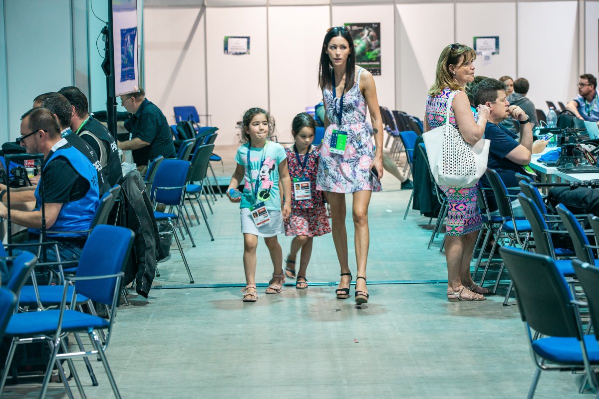 Jól felszerelt sajtóközpont &bullet;  Fotó: Halmágyi Zsolt