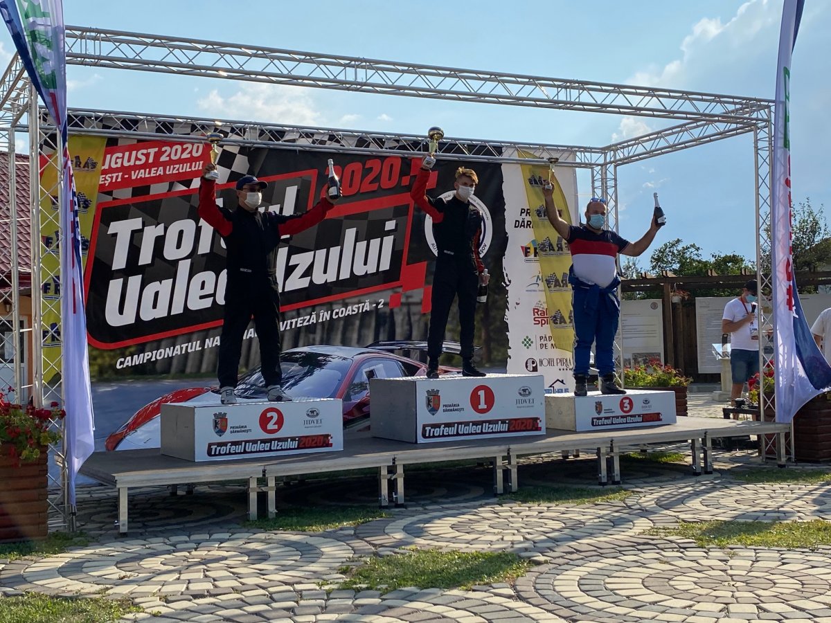 A dobogó legtetején a szépvízi versenyző &bullet;  Fotó: Fazakas Erik gyűjteménye