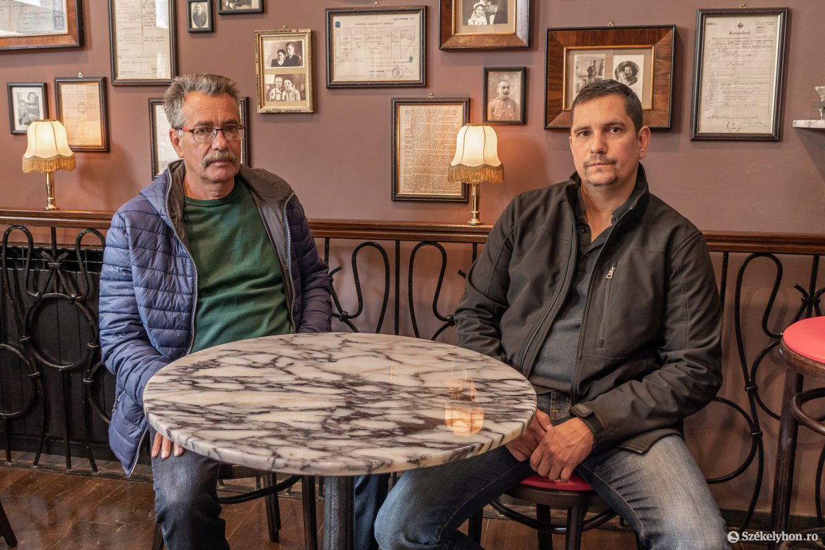 Sprencz Tamás és fia, ifj. Tamás •  Fotó: Pinti Attila