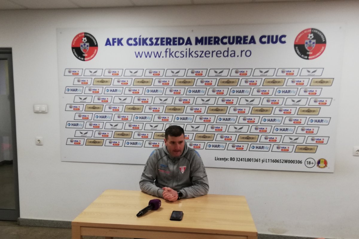 Bálint László György, az Aradi UTA vezetőedzője •  Fotó: Dobos László