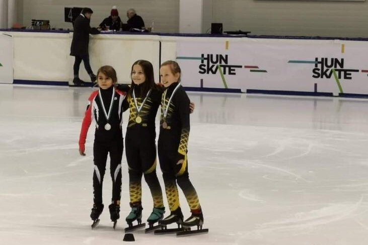 Az F kategória dobogósai &bullet;  Fotó: Csíkszeredai ISK