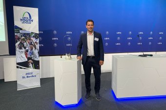Csíkszeredát képviselte: az UEFA svájci székházában járt Cseke Szilárd