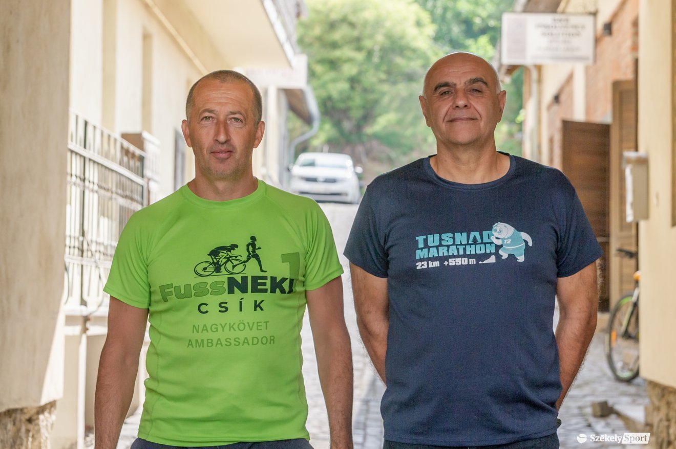 Túros Endre és Magyar Imre. 
Várják a sportolni vágyó, sport 
iránt érdeklődő gyerekeket •  Fotó: Pinti Attila