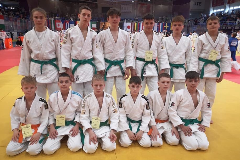 Csíkszeredai Koka's kis dzsúdósai Budapesten •  Fotó: Fotó: Csíkszeredai Koka's Sportklub