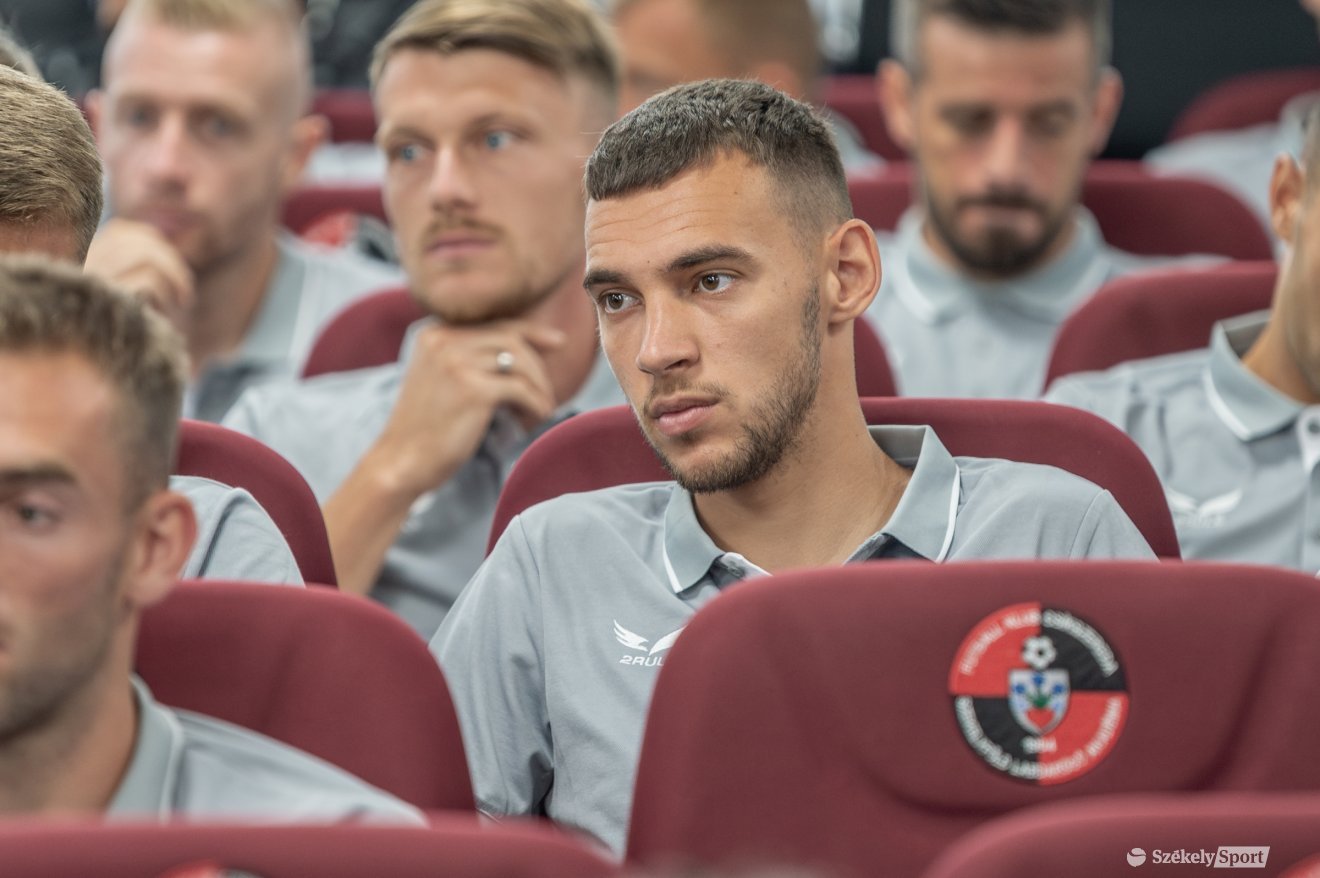Simó Csongor nagyon jó szezont zárt a Székelyudvarhelyi FC-nél •  Fotó: Pinti Attila