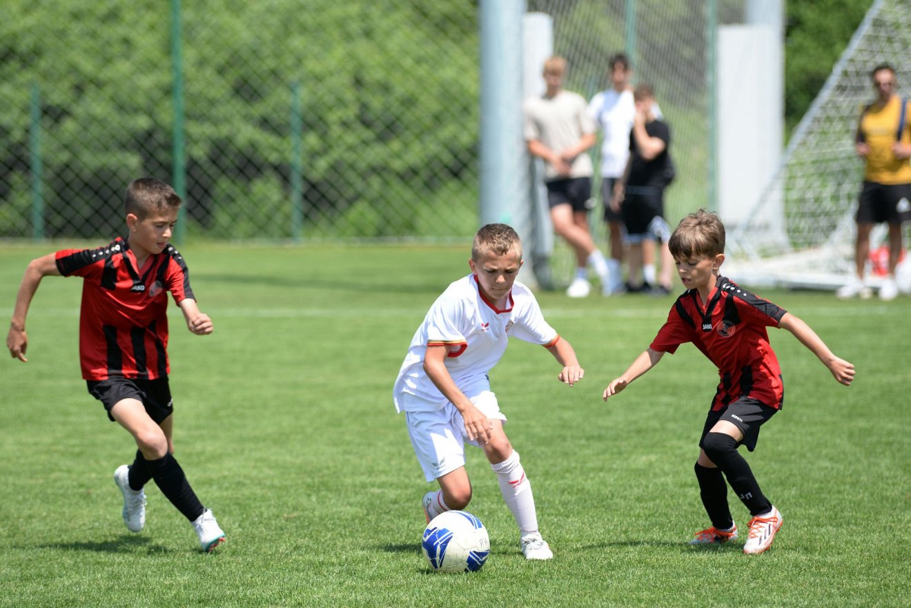 FK Csíkszereda–DVTK összecsapás az U11-es korosztályban •  Fotó: FK Csíkszereda/Pál Zoltán