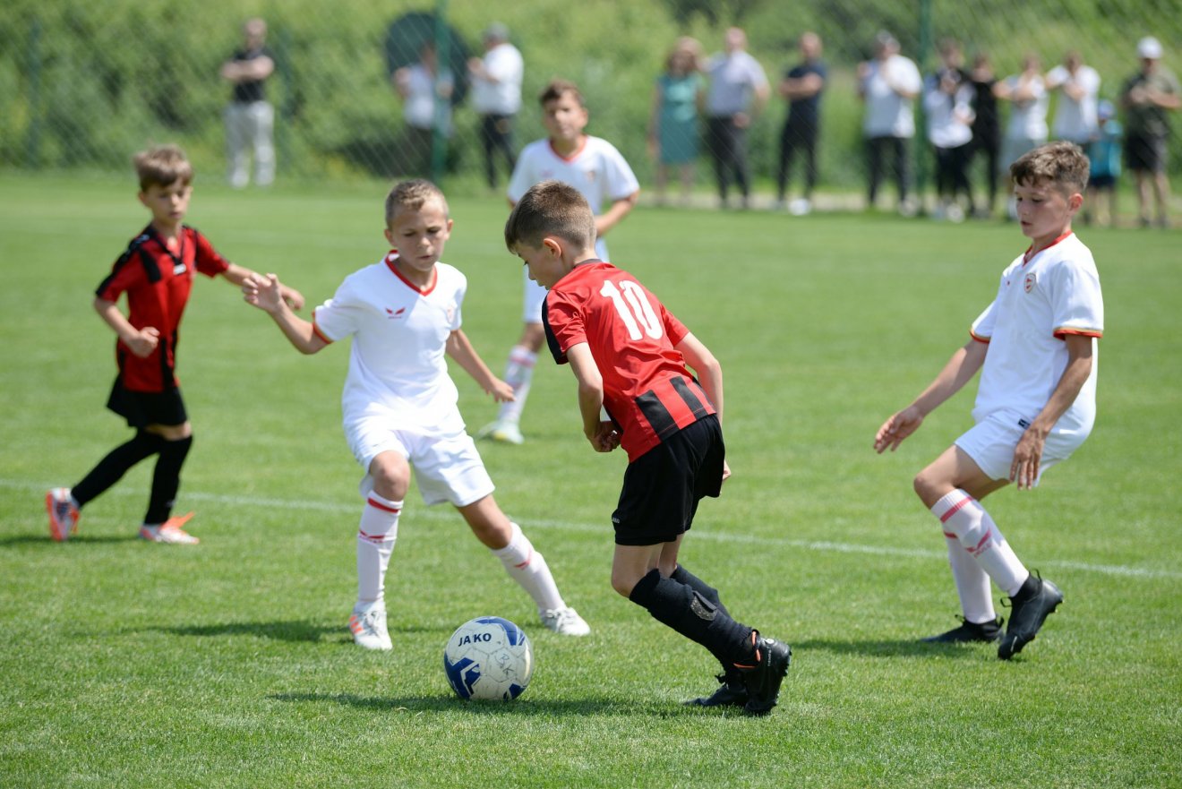 FK Csíkszereda–DVTK összecsapás az U11-es korosztályban •  Fotó: FK Csíkszereda/Pál Zoltán