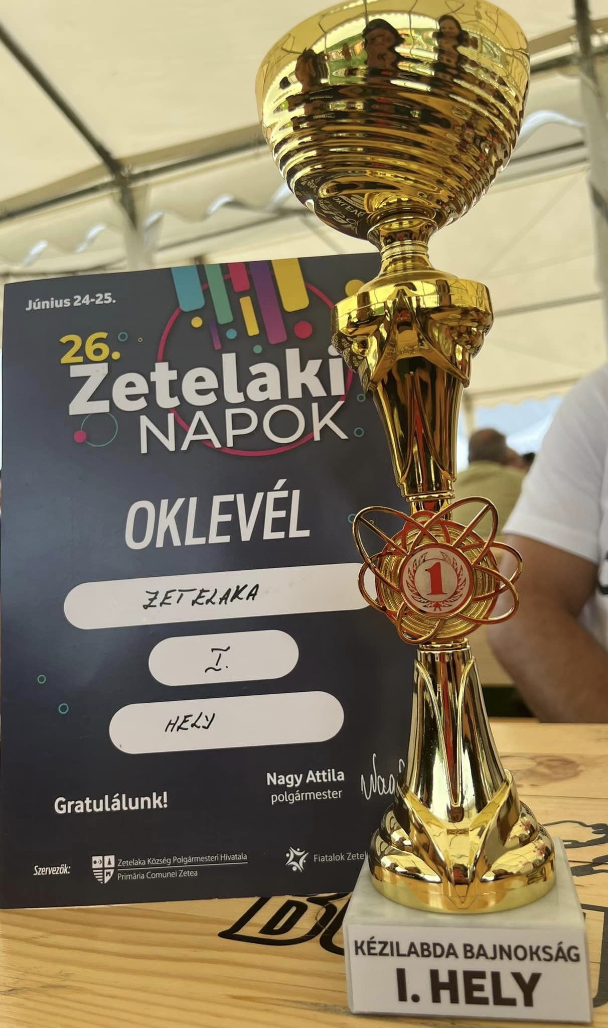 •  Fotó: facebook/ Zetelaki Felnőtt Kézilabda