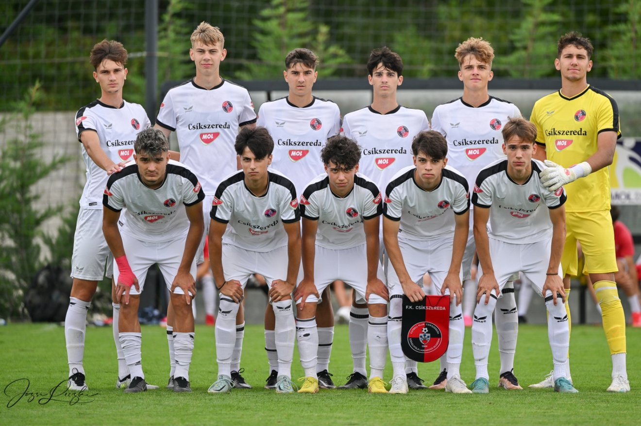 Az FK Csíkszereda kezdőcsapata a Dunaszerdahely ellen •  Fotó: Leczki József