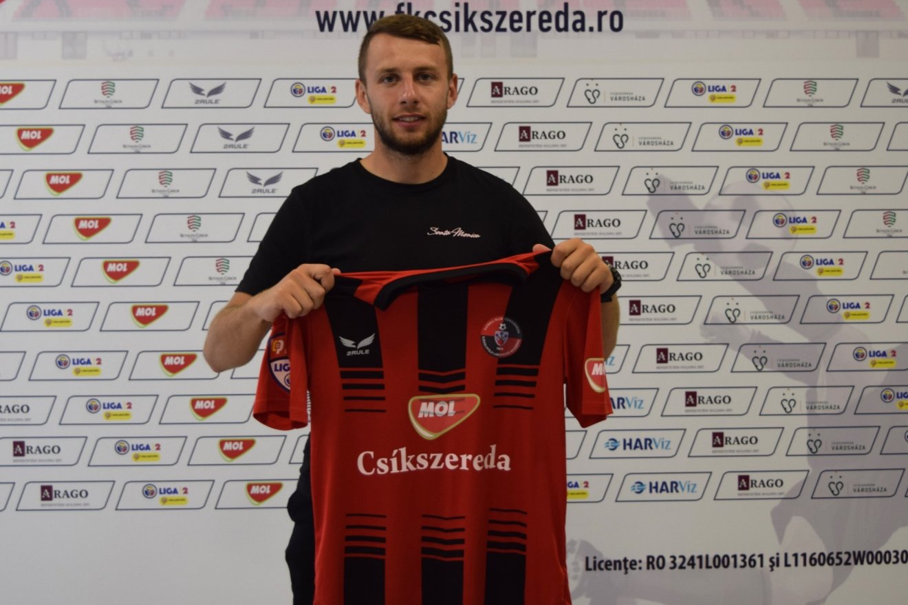 Bloj Erwin Szilárd Déváról érkezett •  Fotó: FK Csíkszereda
