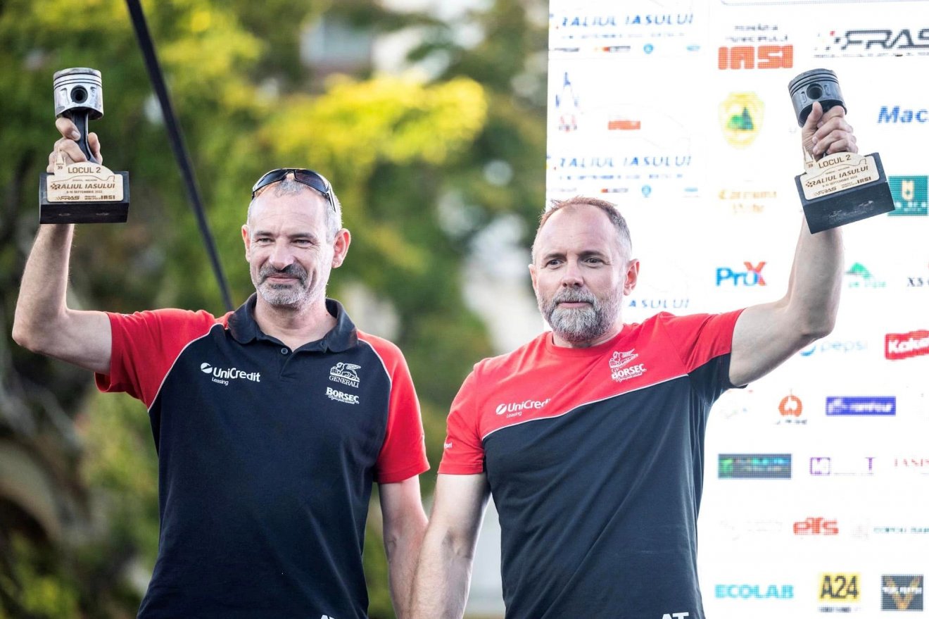 Adrian Teslovan (jobbról) és Cseh Vajk Imre •  Fotó: facebook/ Cseh Vajk Imre