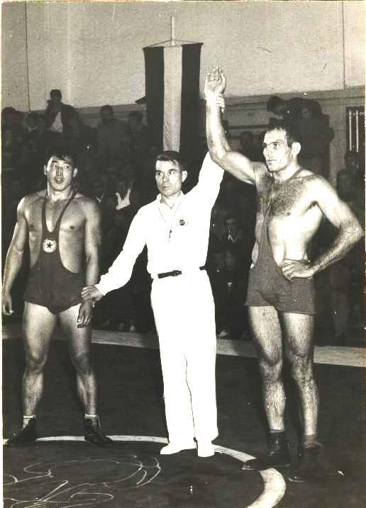 Balló Ferenc 1964-ben Budapesten nyert versenyt •  Fotó: Dobos László archívuma