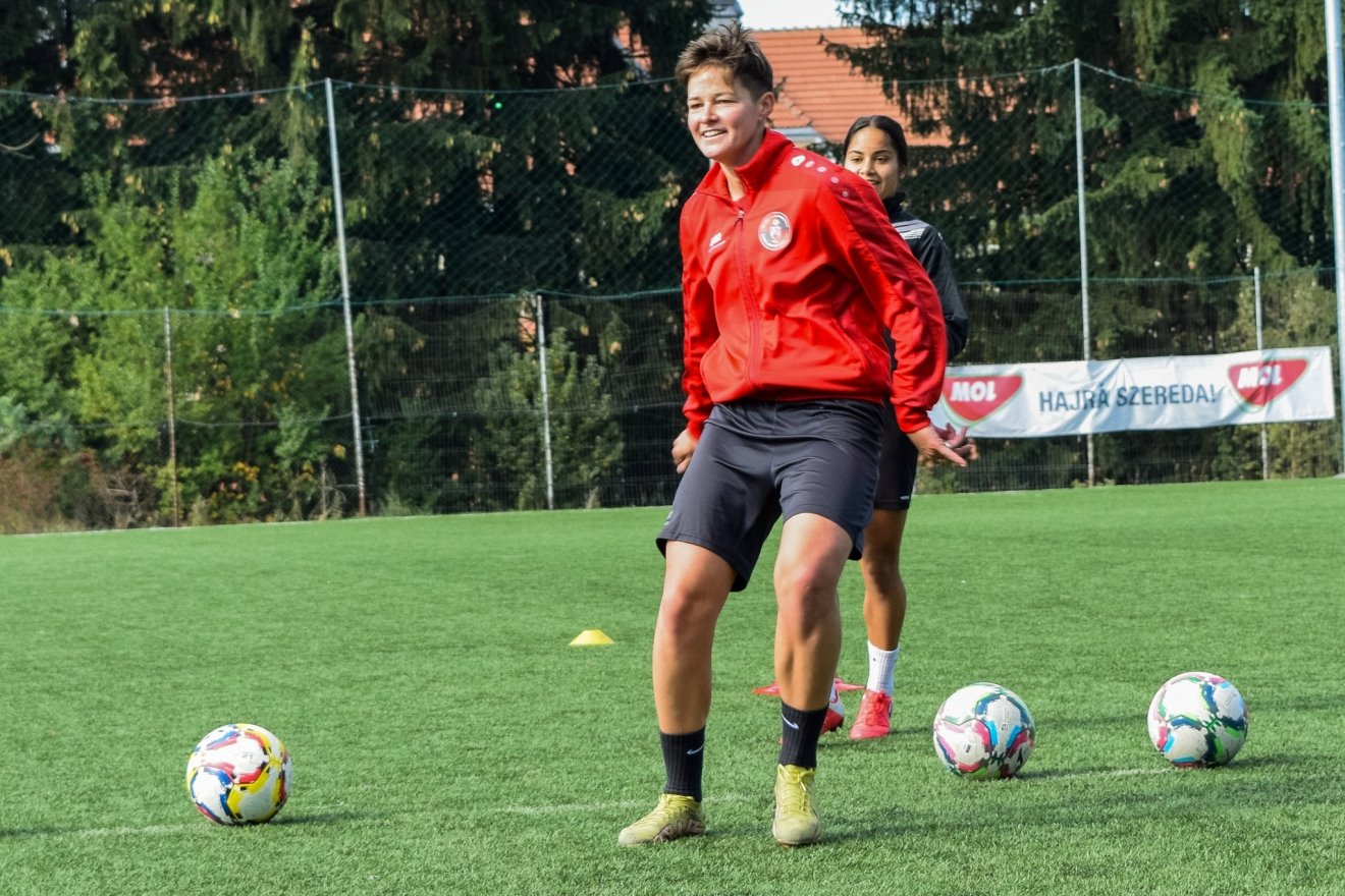 Bartalis Barbara, a védelem oszlopa •  Fotó: FK Csíkszereda/Farkas Endre