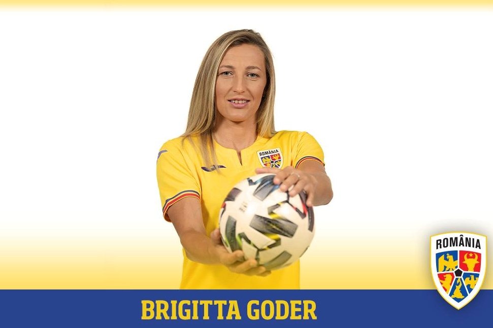 Gődér Brigitta •  Fotó: Román Labdarúgó-szövetség (FRF)