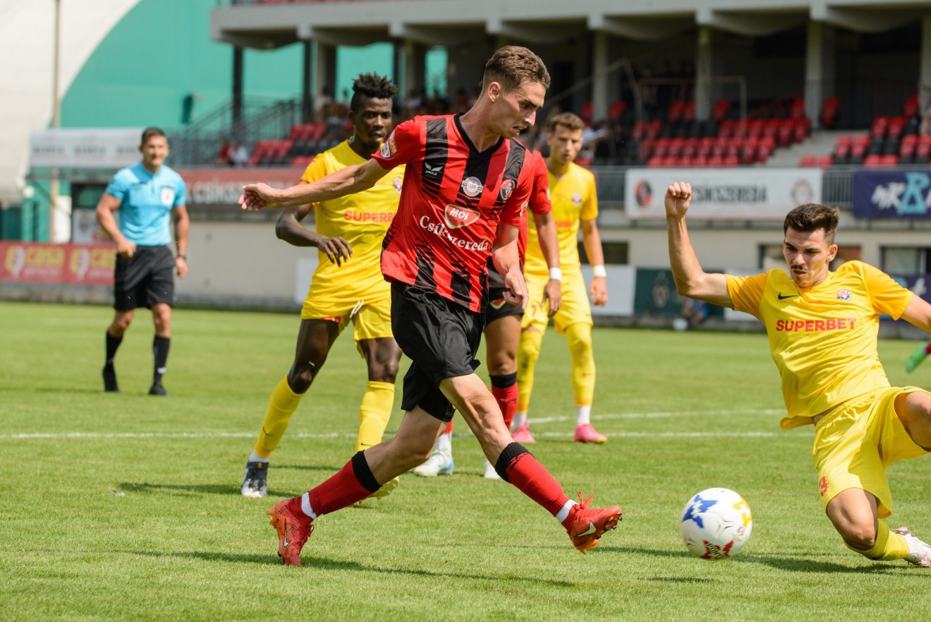 Bakos Ervin az új szezonban minden meccsen gólt szerzett •  Fotó: Pál Zoltán/ FK Csíkszereda