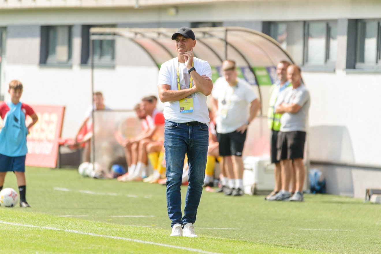 Ilyés Róbert, az FK Csíkszereda vezetőedzője •  Fotó: Pál Zoltán/ FK Csíkszereda