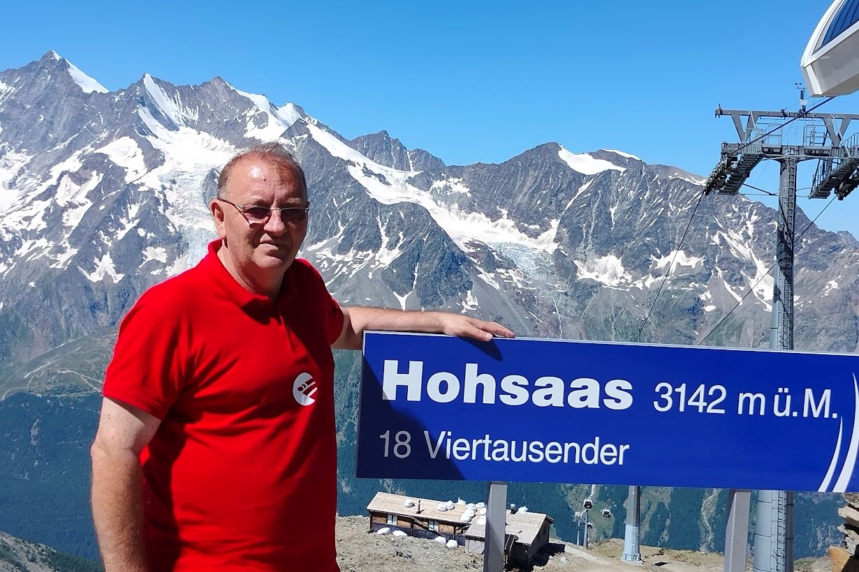 Emlék a Hohsaas hegységből •  Fotó: Dobos László