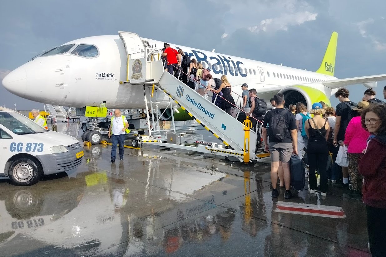 A Swiss Air légitársaság Bukarest és Zürich közötti járatait idény nyáron a lett Baltic Air gépei bonyolítják le