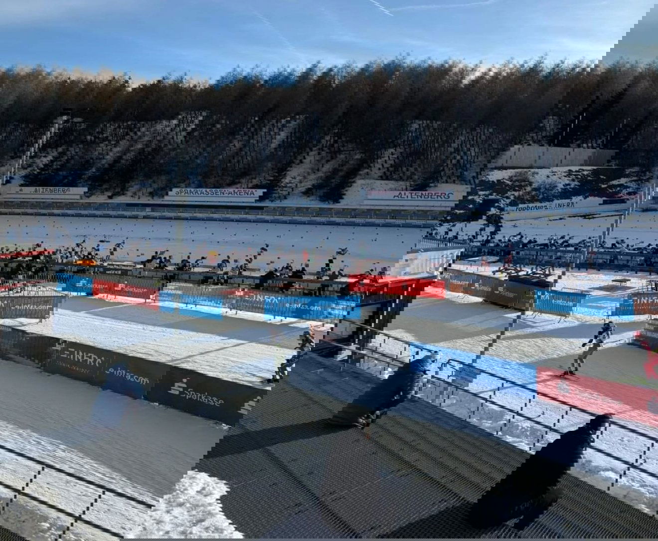 Az idei ifjúsági biatlon Európa-bajnokság helyszíne, Altenberg •  Fotó: Nemzetközi Biatlon-szövetség (IBU)