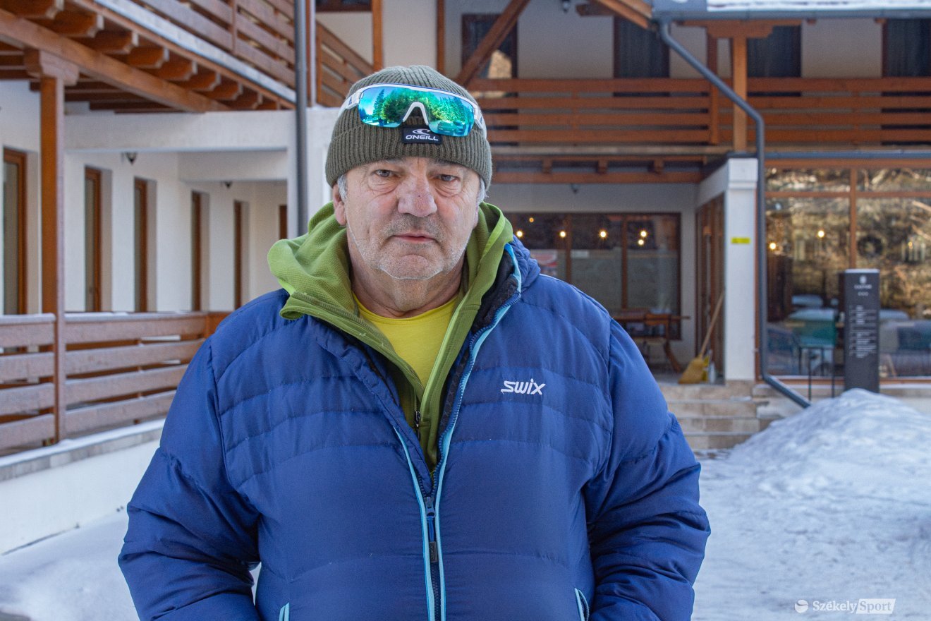 Márton Simon, a Román Sí- és Biatlon-szövetség (FRSB) alelnöke. Bővíteni szeretné a hargitafürdői biatlonpályát •  Fotó: Borbély Fanni