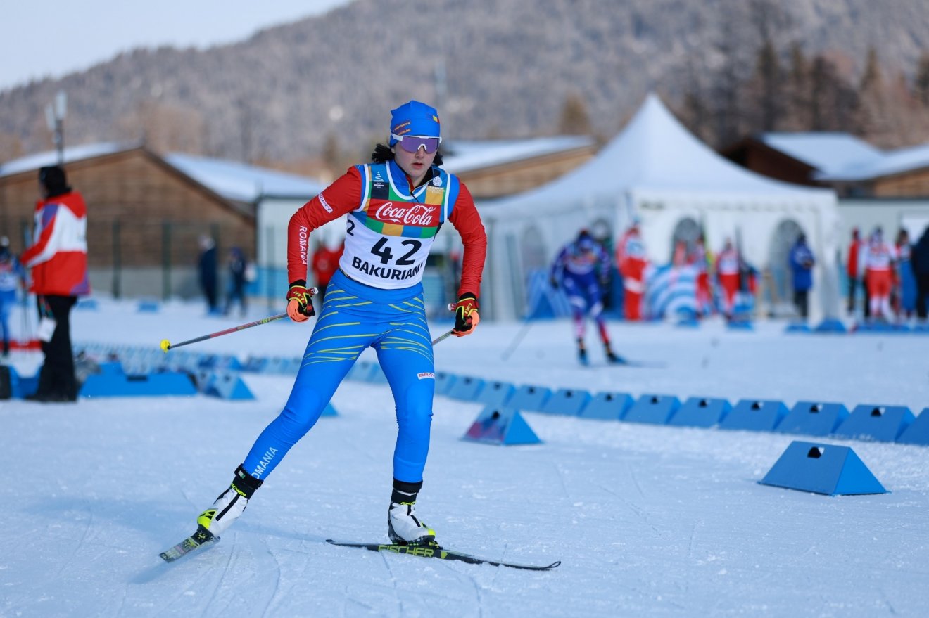 Páll Boglárka sífutó •  Fotó: Román Olimpiai Bizottság (COSR)