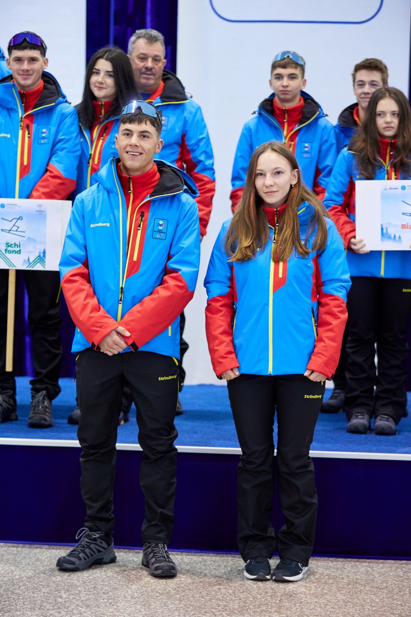 Elől Silló Krisztina és Gigi Vlăduț Lupoiu •  Fotó: Román Olimpiai Bizottság (COSR)