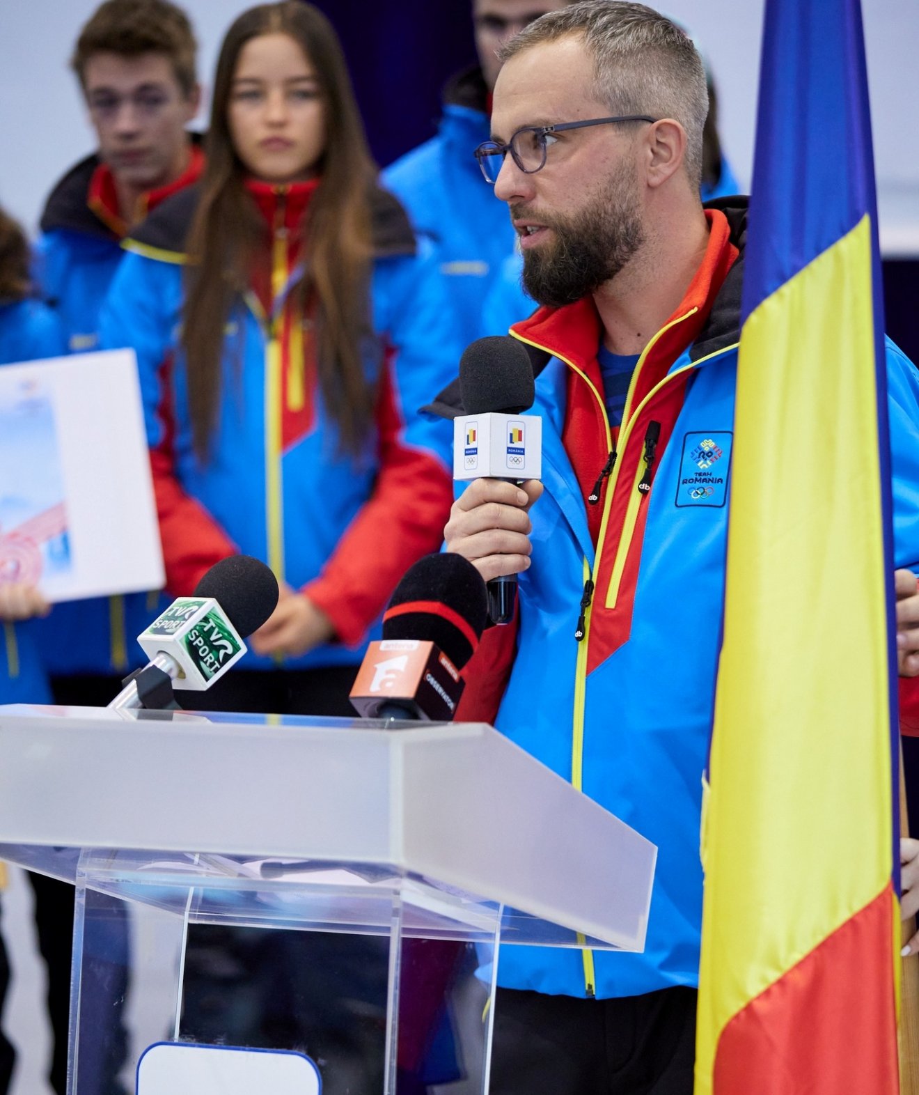 Márton Szilárd, a sílövő válogatott edzője •  Fotó: Román Olimpiai Bizottság (COSR)