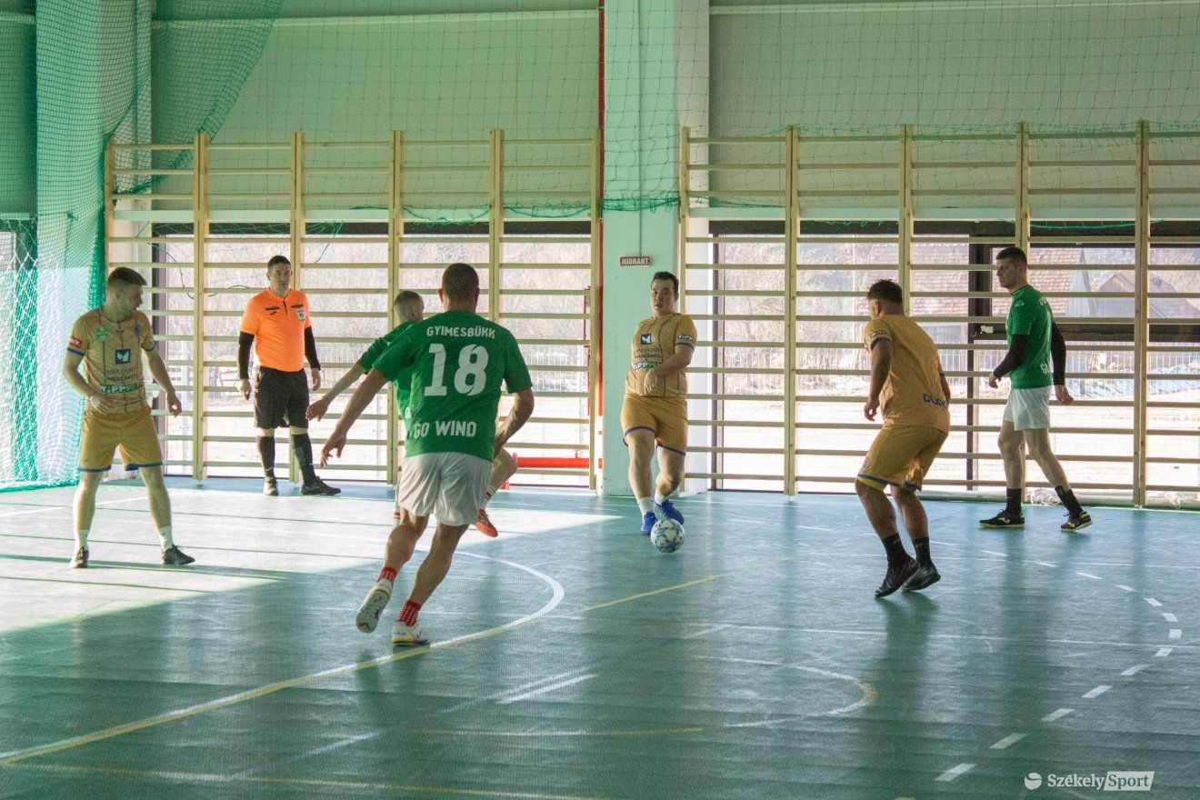 Kilenc gólt hozott a Szépvíz–Gyimesbükk bronzcsata •  Fotó: Borbély Fanni