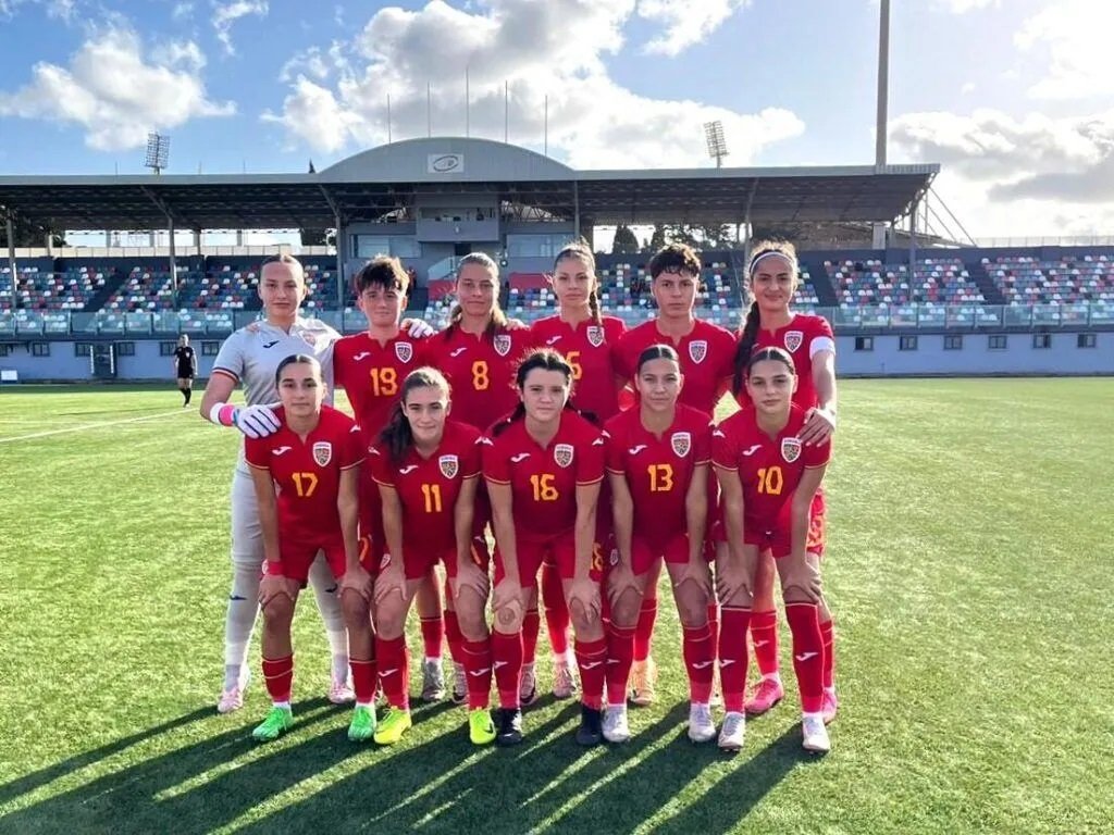 Az U17-es Román Labdarugó-vállogatott •  Fotó: Román Futball Szövetség