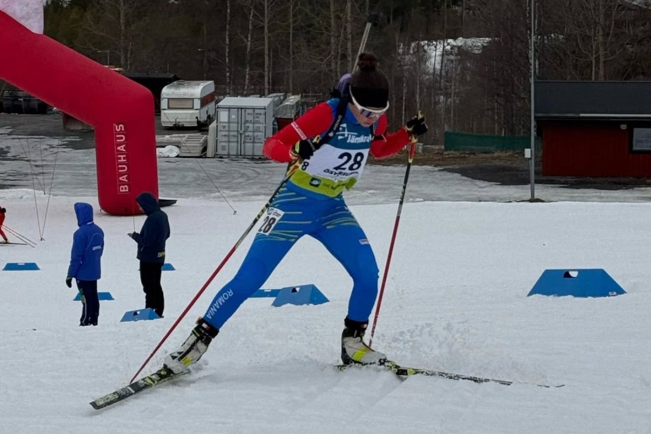 Tamás Boróka számára a tapasztalatszerzés a cél •  Fotó: Román Sí- és Biatlon-szövetség (FRSB)