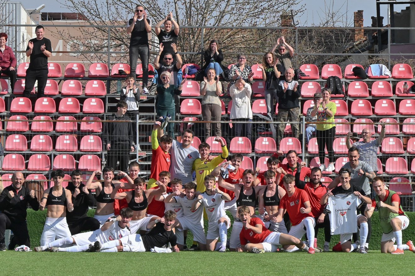 Az FK Csíkszereda U18-as csapata •  Fotó: FK Csíkszereda