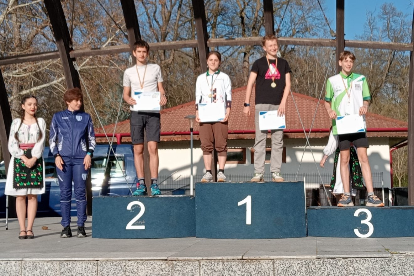 György Gergő a dobogó második fokára állhatott korosztályában •  Fotó: Csúcs András