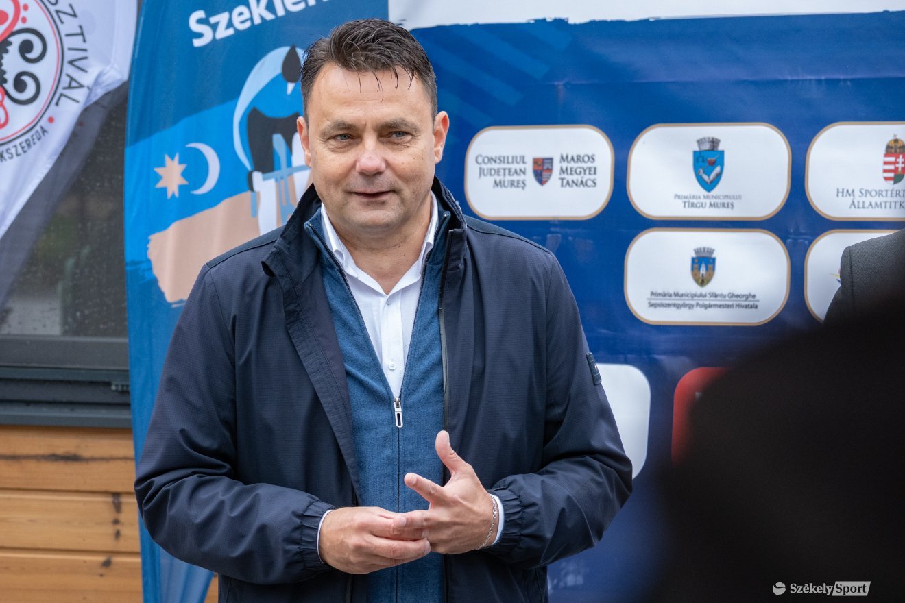 Lukács László, főszervező •  Fotó: Borbély Fanni