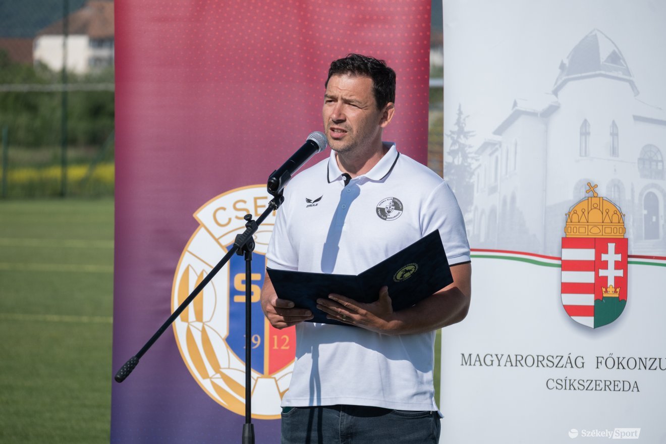 Cseke Szilárd, az FK Csíkszereda sportigazgatója •  Fotó: Borbély Fanni