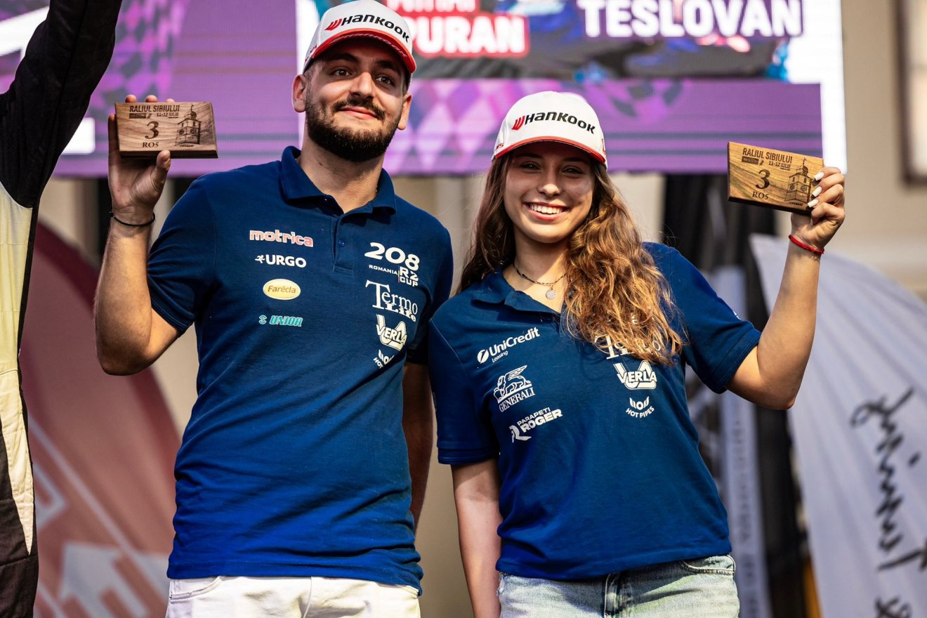 Alexandra Teslovan és Mihai Supuran •  Fotó: Facebook/ Adrian Teslovan
