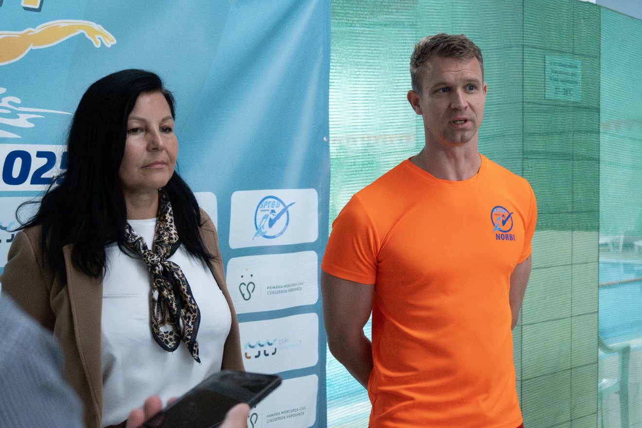 Trandafir Norbert: ez a legnagyobb verseny, amit Csíkszeredában rendeznek •  Fotó: Borbély Fanni
