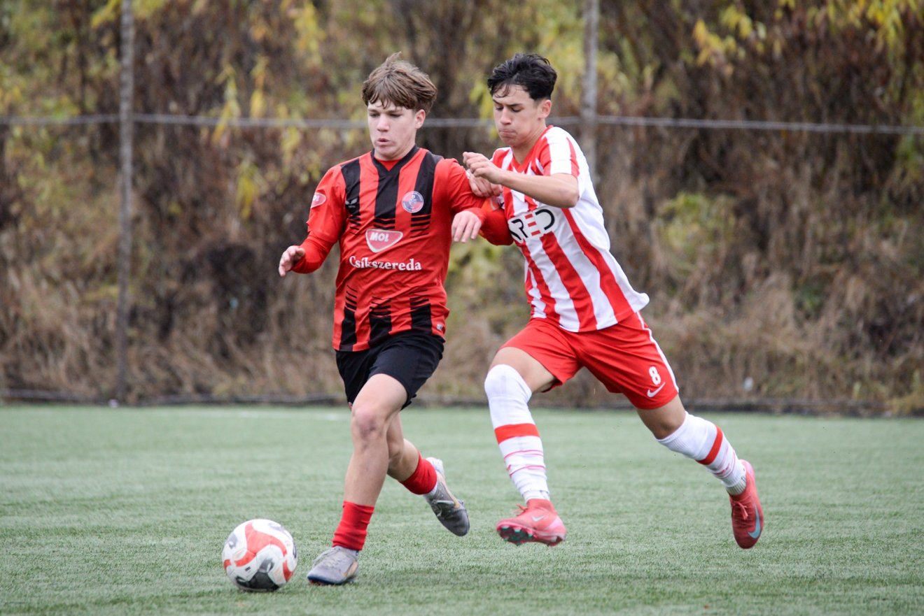 Bár nagyot küzdöttek, a győzelem csak az FK U17-eseinek nem sikerült •  Fotó: FK Csíkszereda