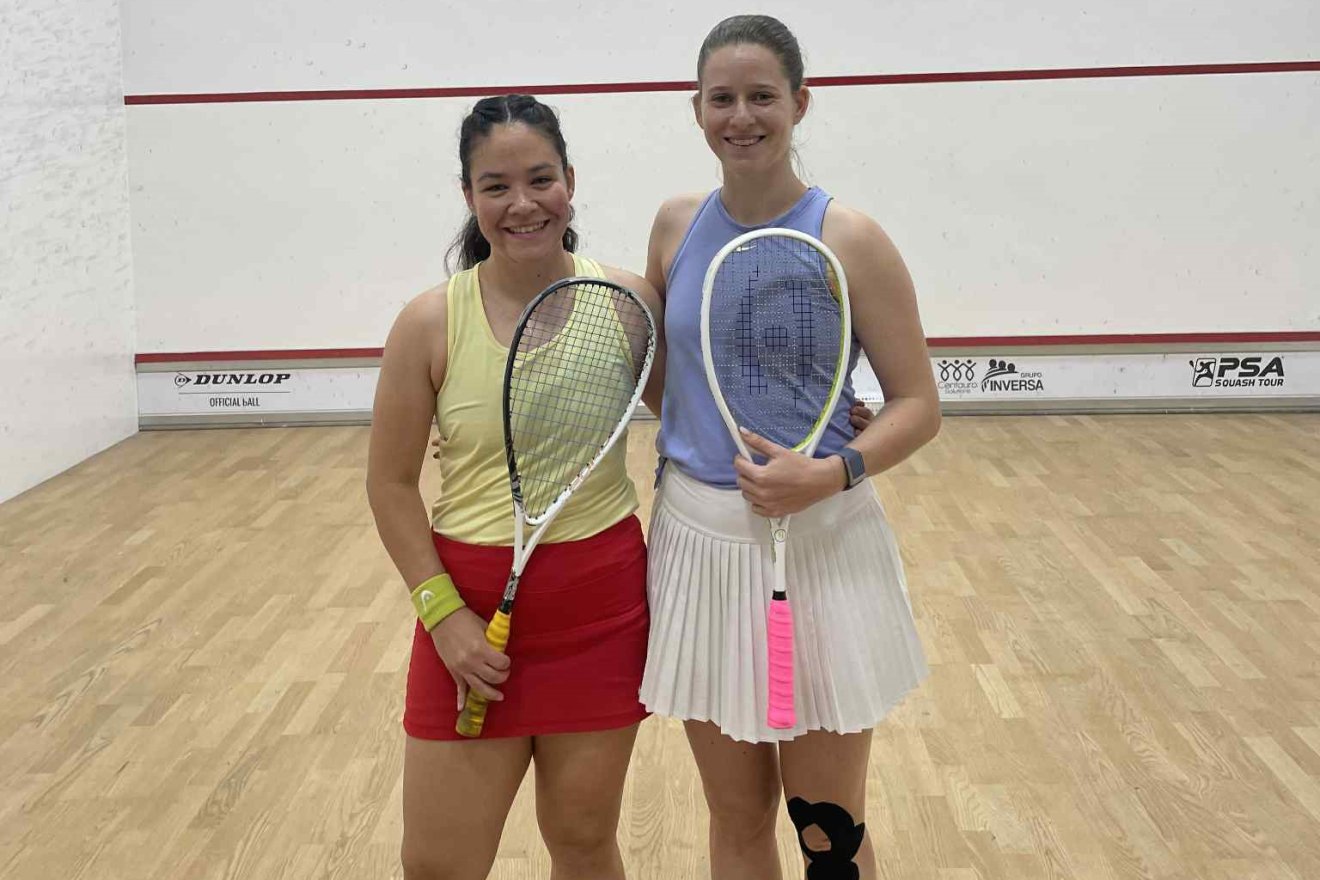 Szász Kincső és a guatemalai Maria Mijas • Fotó: Szász László