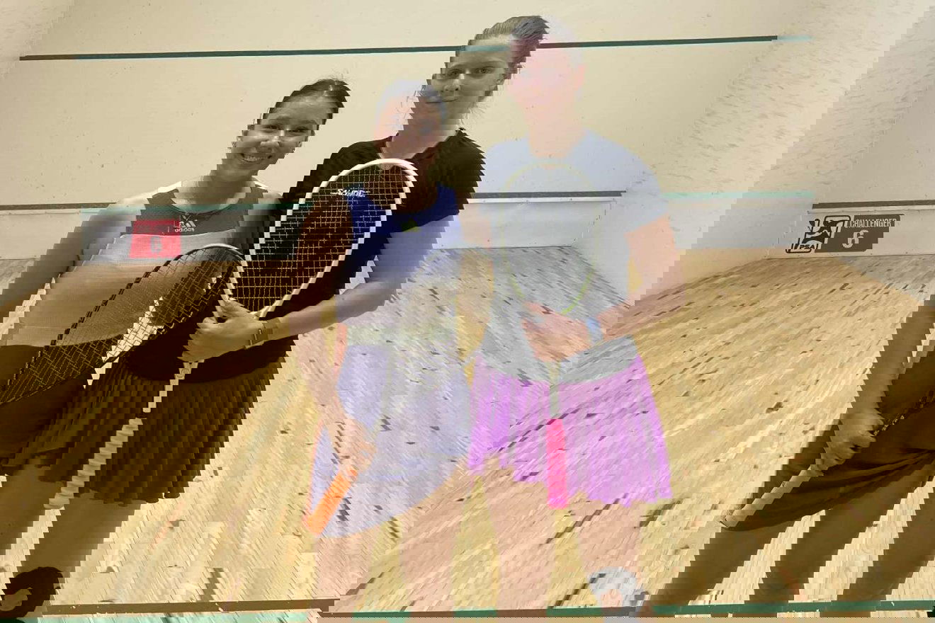 Szász Kincső és a mexikói Camila Viveros • Fotó: Szász László