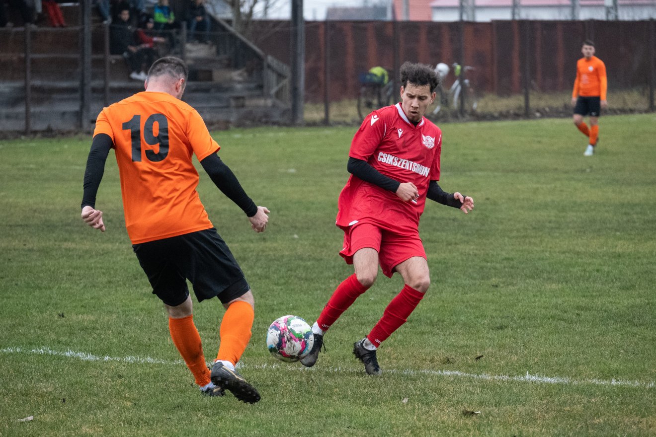 Jelenet az Csíkszentsimon–Golimpiákosz mérkőzésről