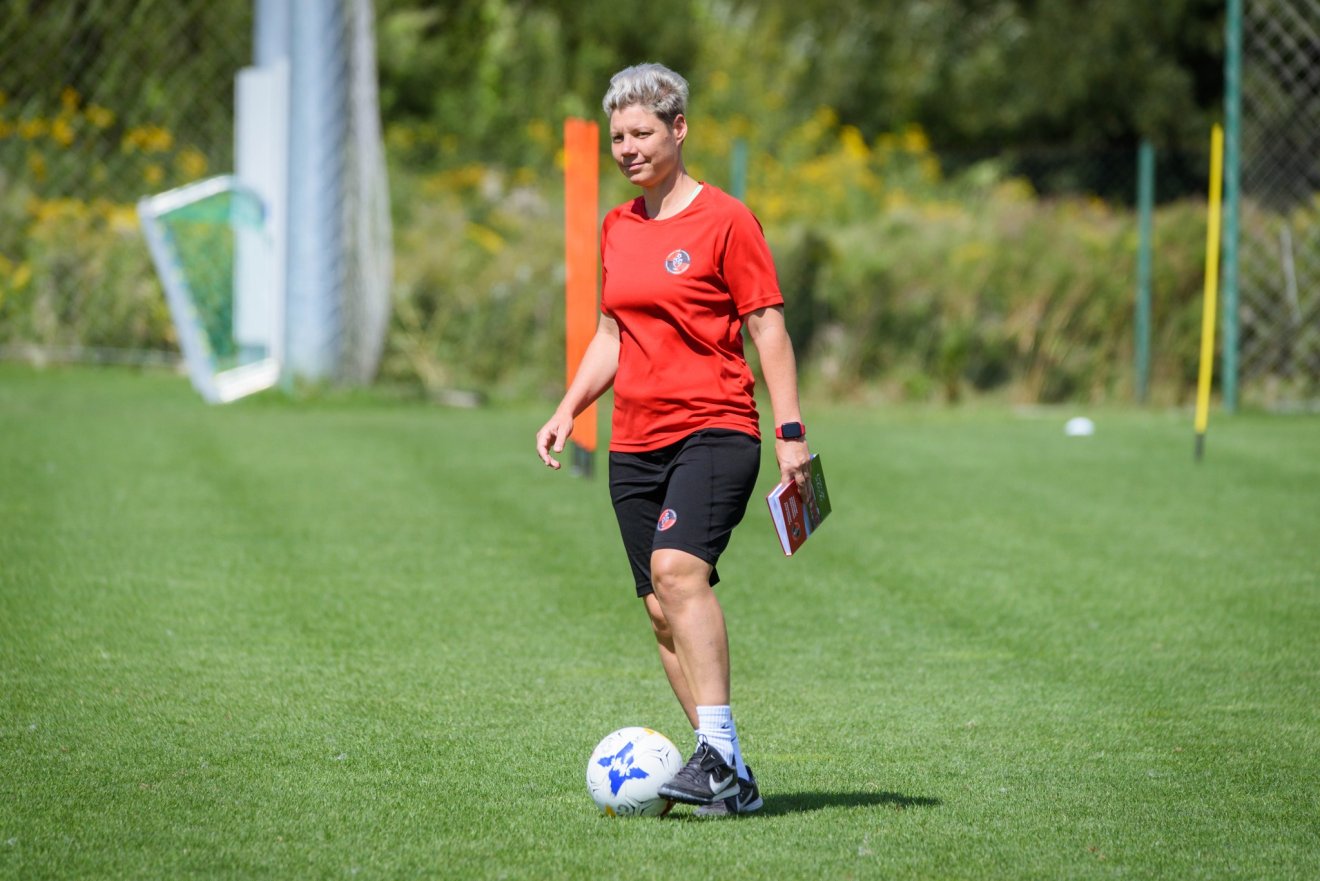 A szakvezető úgy látja a csapat legnagyobb erőssége az akarat és a játékosok tanulás iránti nyitottsága &bullet;  Fotó: FK Csíkszereda