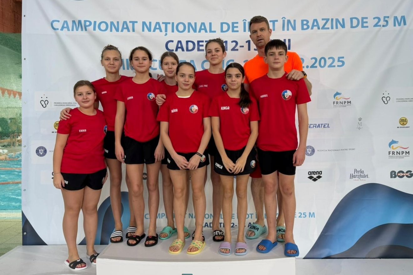 A Csíkszeredai VSK csapata &bullet;  Fotó: Csíkszeredai VSK