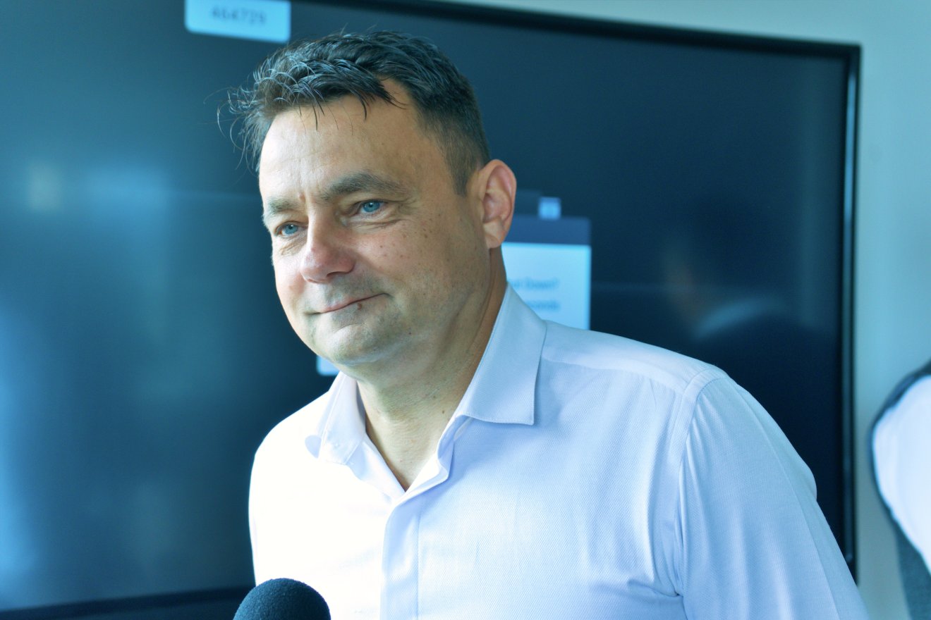 Lukács László, főszervező •  Fotó: Orbán László