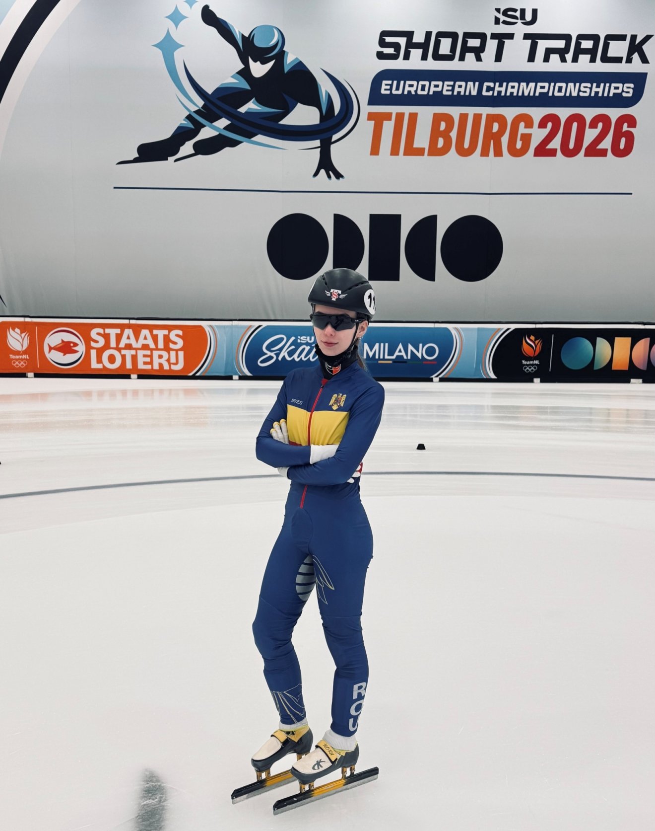 Barta Nóra a hollandiai versenyen &bullet;  Fotó: Csíkszeredai ISK