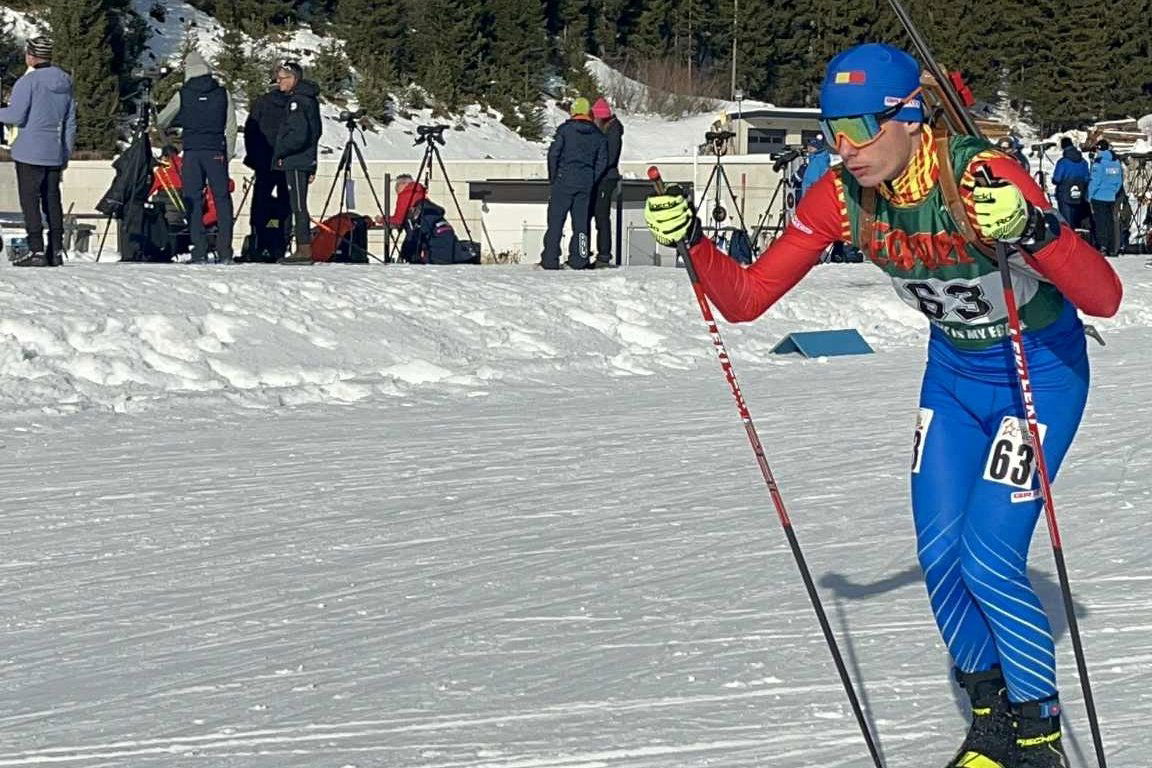 Bíró Magor verseny közben &bullet;  Fotó: Csíkszeredai ISK