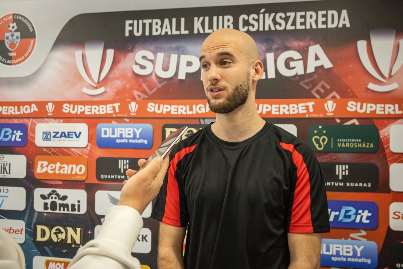 Tajti Mátyás szeretne minél többet játszani, és reméli, hogy gólokkal, esetleg gólpasszokkal tudja segíteni a csapatot. &bullet;  Fotó: Borbély Fanni